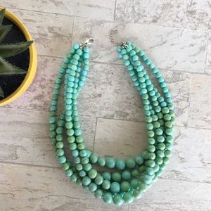 Turquoise Statement Necklace